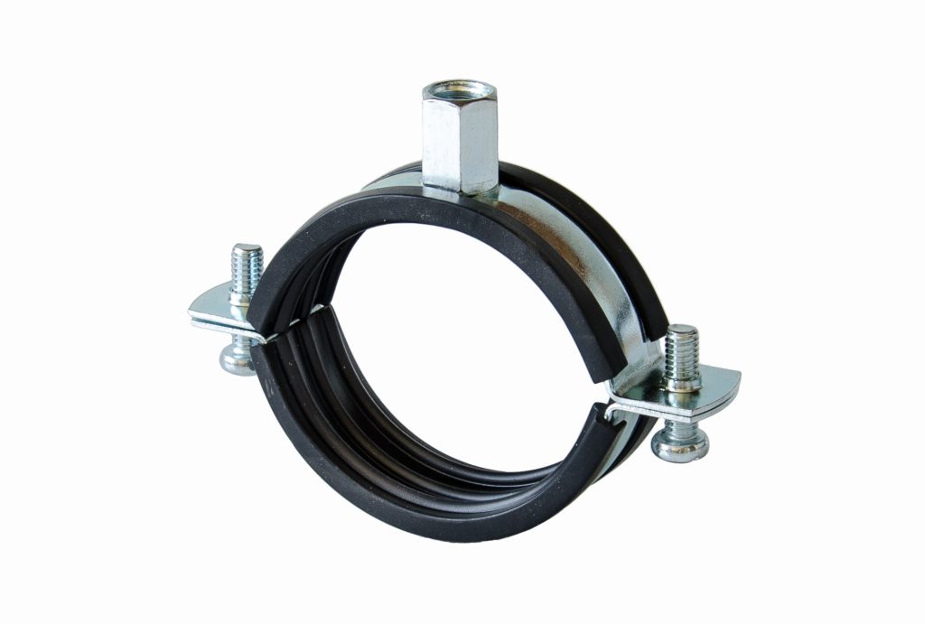 PIPE CLAMP (WITH RUBBER)